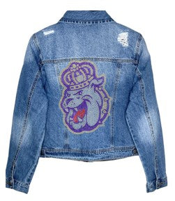 Licensed Game Day Jacket, Blue Denim, Multi JMU Bulldog