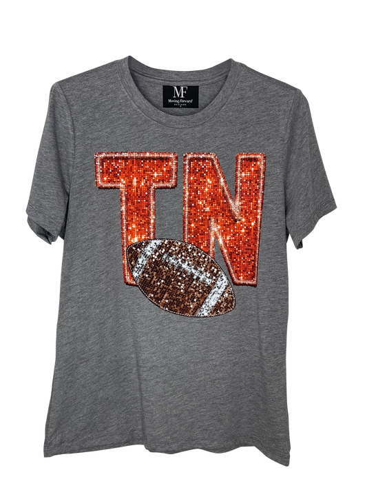 Game Day T-Shirt, Short Sleeve Gray, TN Football