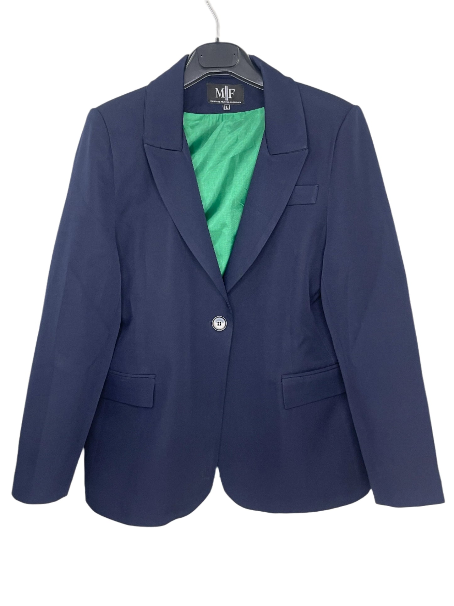 Licensed Game Day Blazer, Navy w/ Green Lining, Tulane Roll Wave