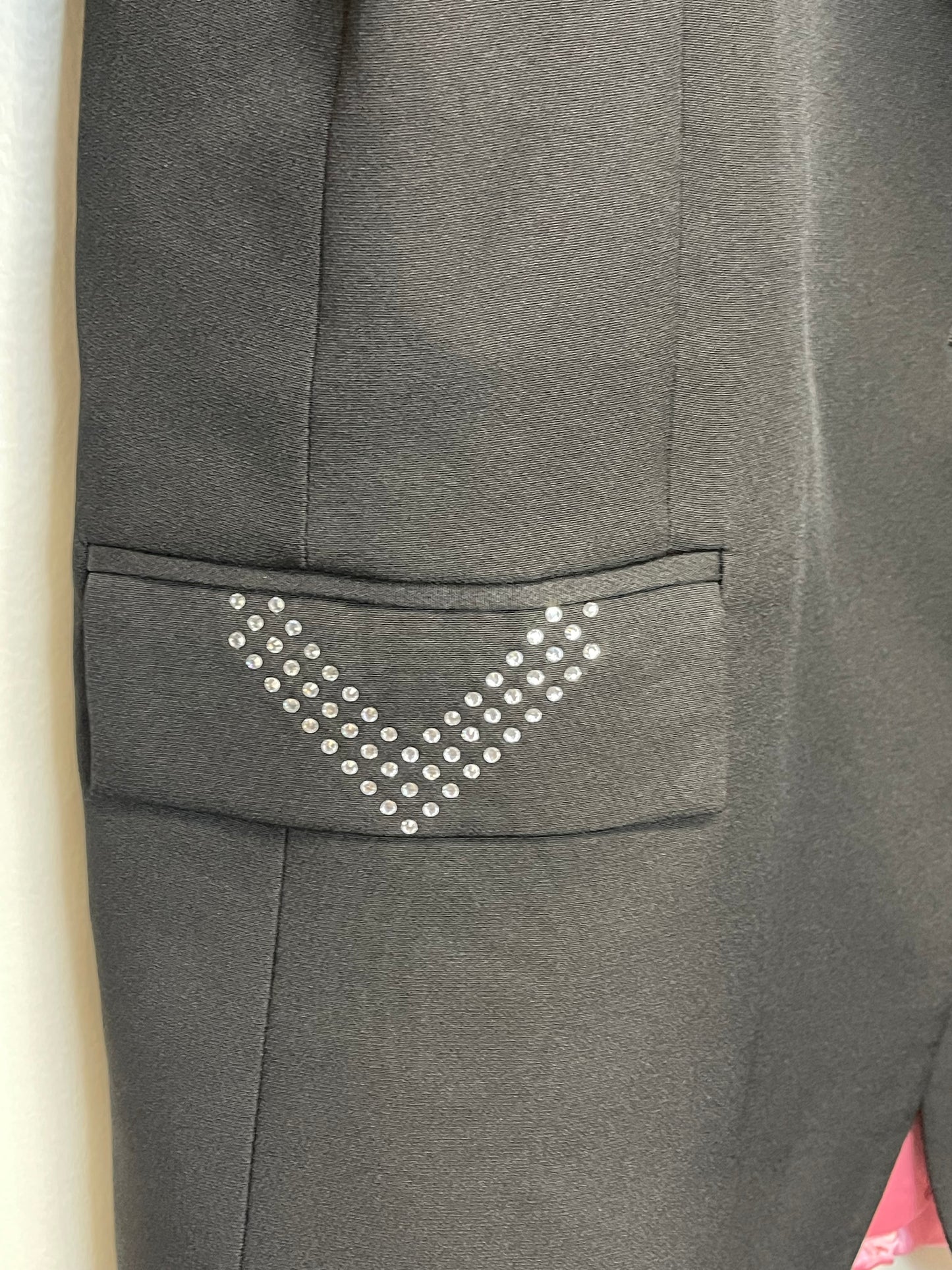 Blazer, Black w/ Pink Lining, Crystal Love Military