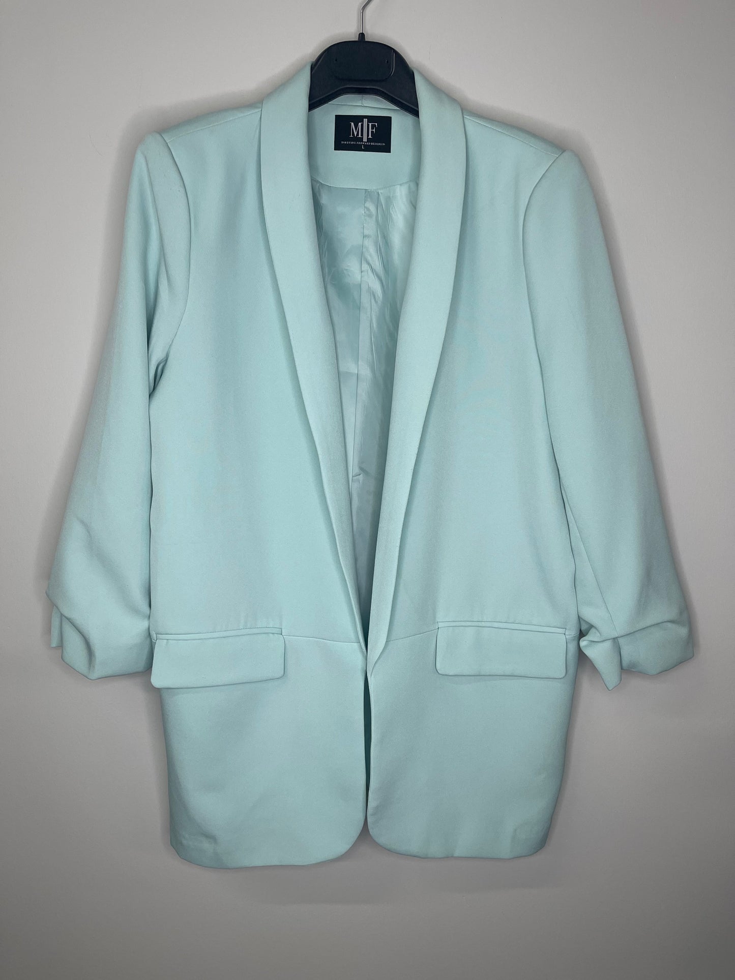 Blazer, Ruched Mint, Silver Buddah